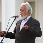 Imajen (Mídia Gabinete Primeiru-Ministru) - Primeiru-Ministru Kay Rala Xanana Gusmão halo intervensaun iha semana dahuluk serimónia hasae Bandeira fulan-Janeiru tinan 2025, iha Palásiu Governu, Dili
